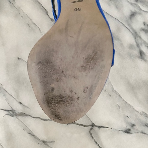 ALEXANDER WANG Antonia Heels in Blue Suede, 36, 6 - Picture 6 of 6